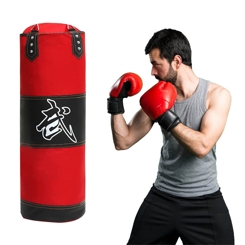 New Empty Boxing Punching Bag Training Fitness Hanging Kick Gym Exercise Sandbag