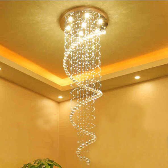 Modern Crystal Ceiling Led Light Pendant Lamp Chandelier Fixture Modern Crystal Ceiling Led Light Pendant Lamp Chandelier
