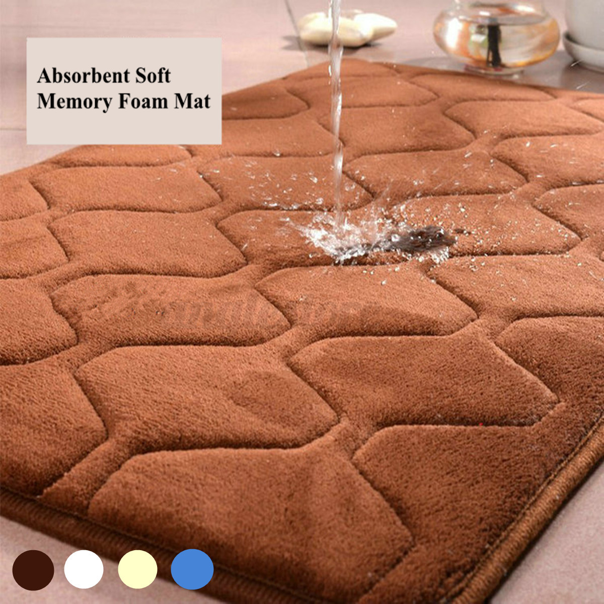 Memory Foam Bath Mat eBay Memory Foam Bath Mat eBay