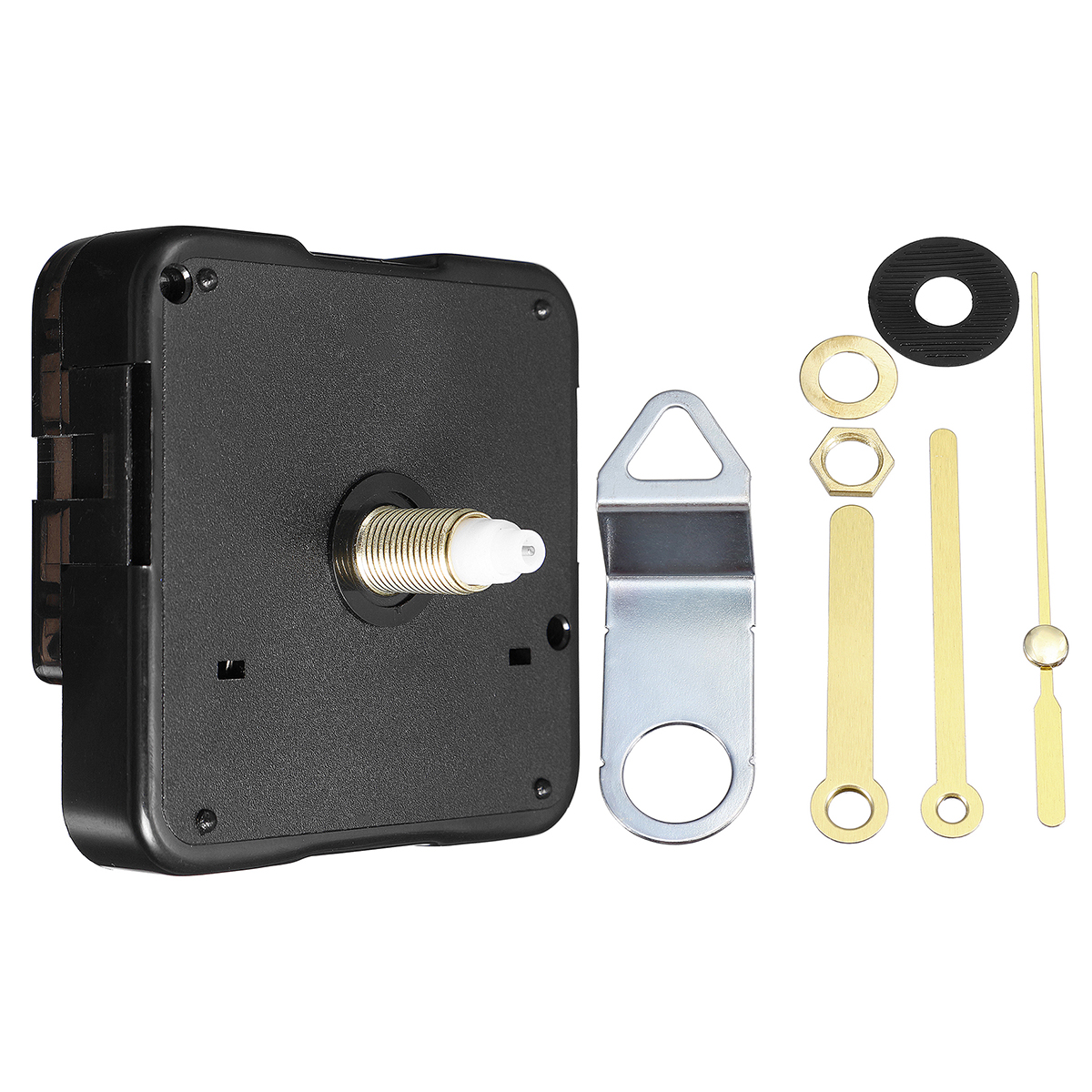 quartz silent clock movement mechanism