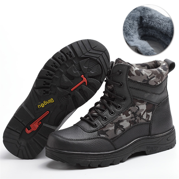 AtreGo Men Safety Boots Steel Toe Bulletproof