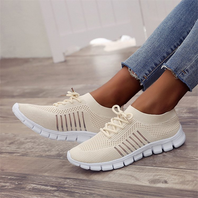 Nis Damen Netz Sneakers Leicht Weich Atmungsaktiv Schuhe Training Fitness Laufen