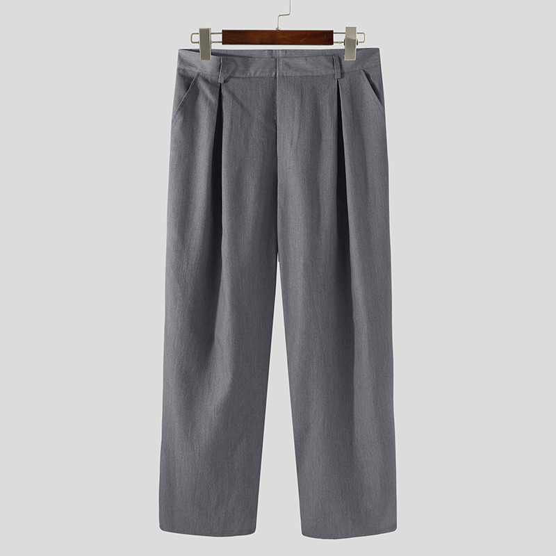 Pantalones sueltos para hombre Pantalones de carga de pierna ancha Festival Hippie Informal Pantalones de combate - Imagen 13 de 13