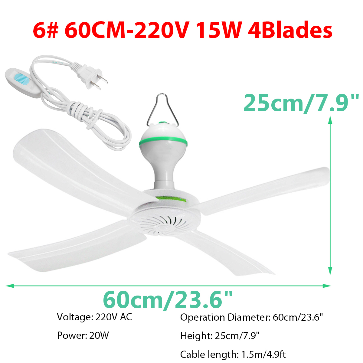 Mini Portable Hanging Small Ceiling Fan Cooler Cooling Air Summer Mini Portable Hanging Small Ceiling Fan Cooler Cooling