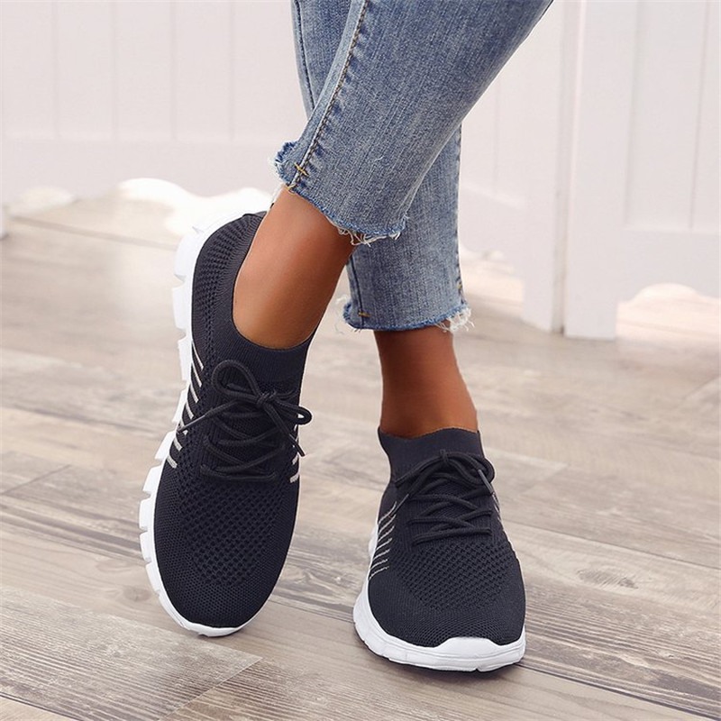 Nis Damen Netz Sneakers Leicht Weich Atmungsaktiv Schuhe Training Fitness Laufen