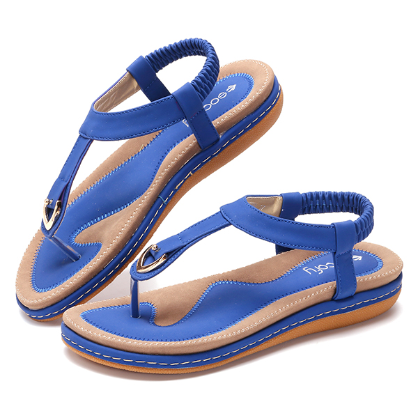 elastic beach sandals