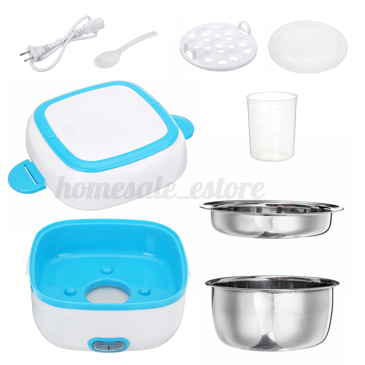 Portable Electric Lunch Box Insulation Steamed Self Heating Function Food Heater Portable Electric Lunch Box Insulation Steamed Self Heating Function Food Heater