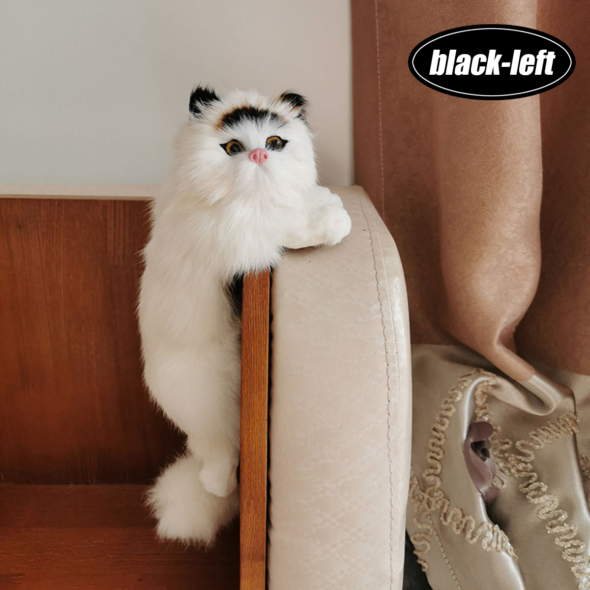 realistic stuffed cat toy