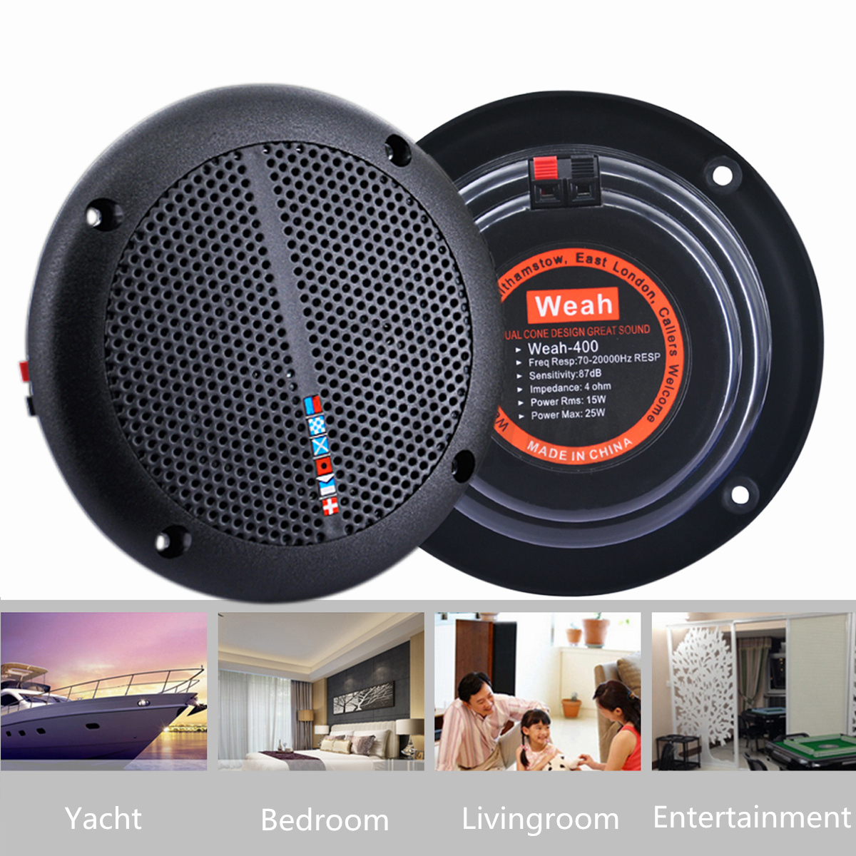 waterproof boat speakers 2pcs home waterproof ceiling speakers kitchen bathroom waterproof boat speakers 2pcs home waterproof ceiling speakers kitchen bathroom