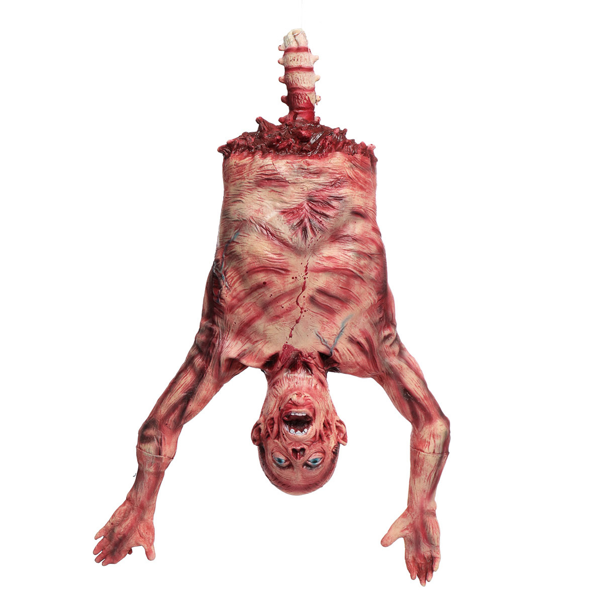 US 70x55cm Halloween Bloody Body Ghost Prop Horror Hanging Ghoul