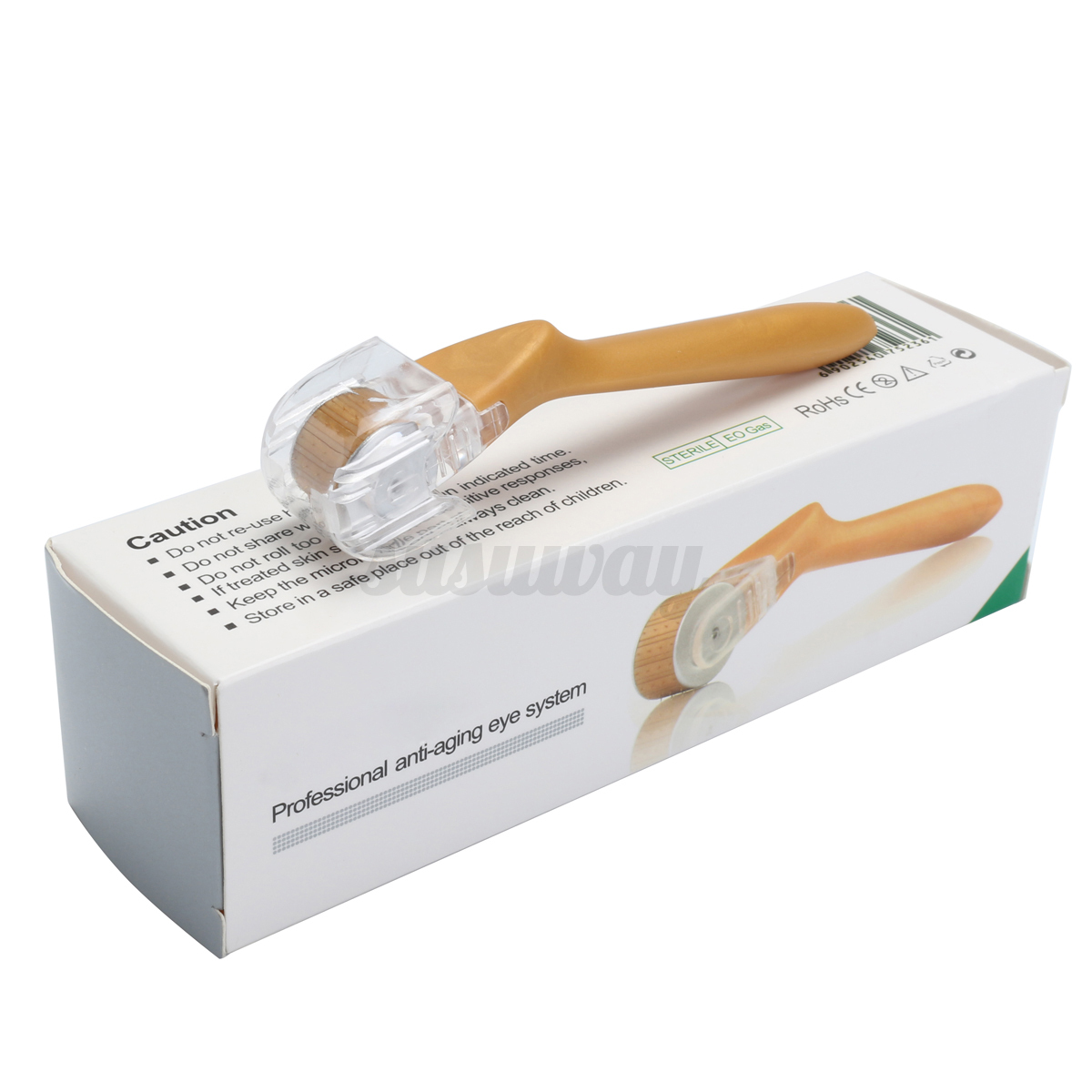 64 Micro Aiguille Mini Roller Derma Dermaroller Anti Cerne 64 Micro Aiguille Mini Roller Derma Dermaroller Anti Cerne