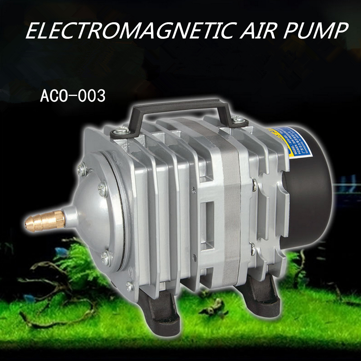 hydroponics air bubbler compressor aquarium fish pond aquaponics ponds