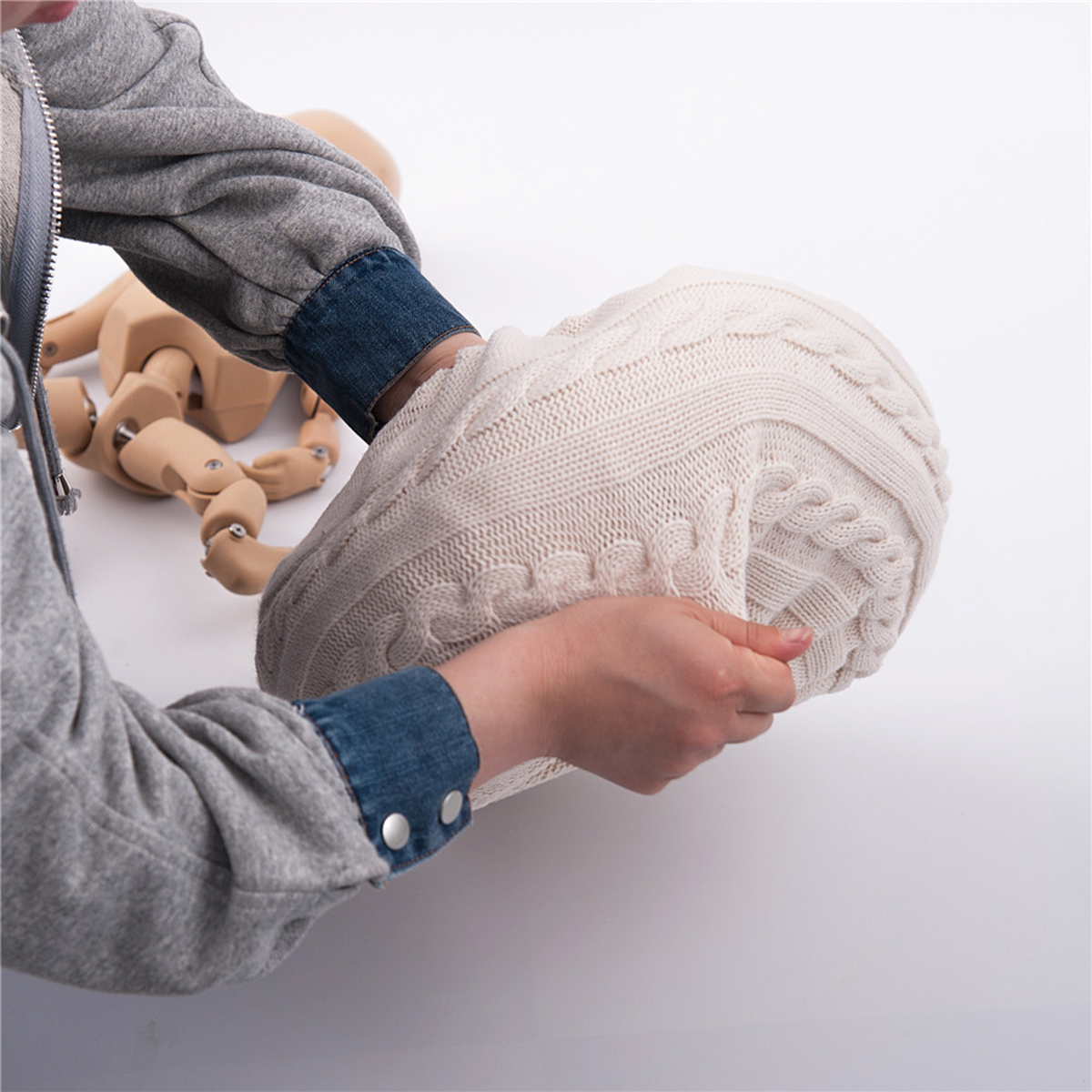 Photo Shoot Posing Mat Props Newborn Photography Props Sofa Pillow Basket Filler