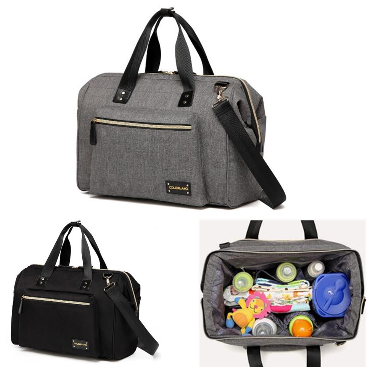 Baby Diaper Bag Nappy Bag Travel Mummy Handbag Shoulder Crossbody Bags Large New | eBay