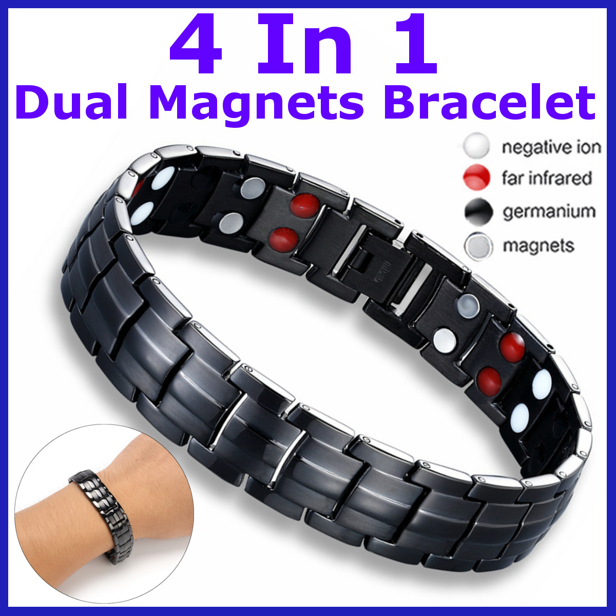 Magnetic Health Bracelet Carpal Tunnel Arthritis Bio Therapy Bracelet Carpal Tunnel Arthritis Bio