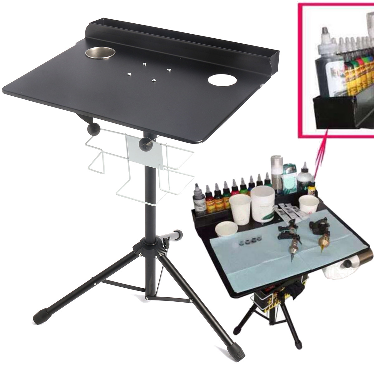 Portable Tattoo Workstation TattooArbeitsplatz Kompakter Ständ