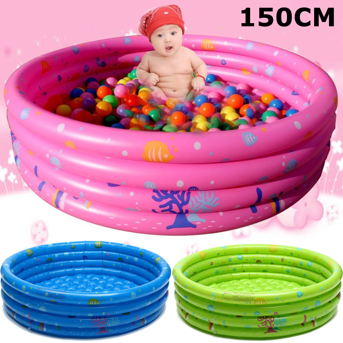 Bebe Ninos Piscina Banera Pvc Inflable Del Nino El Agua De