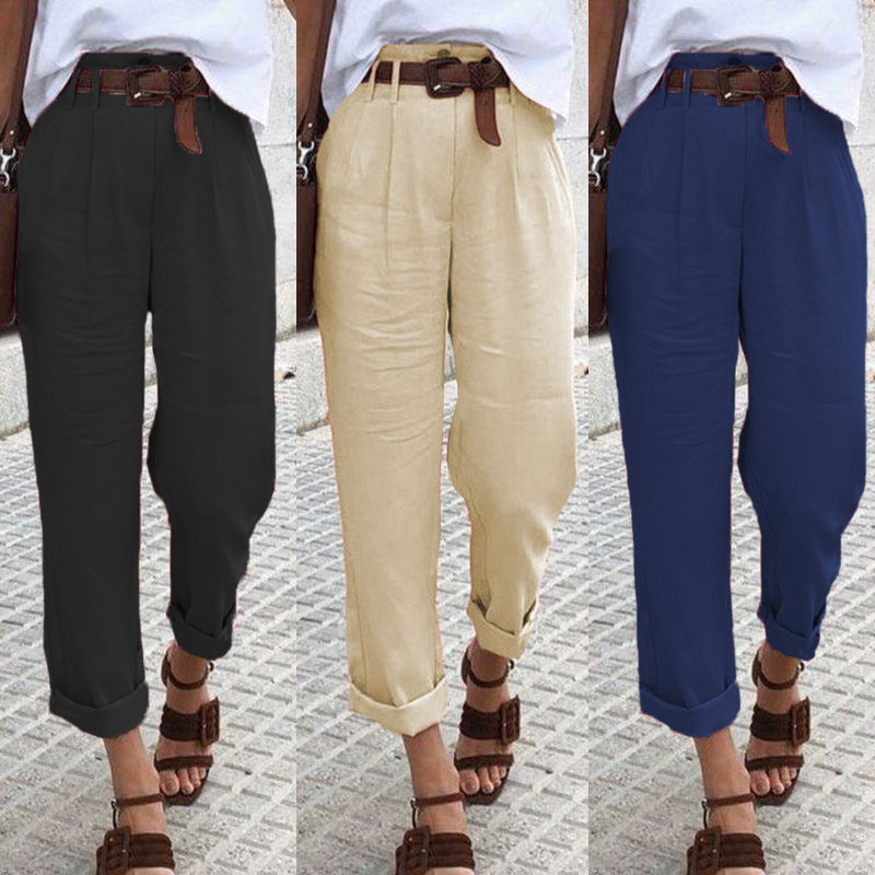 high waisted baggy trousers womens