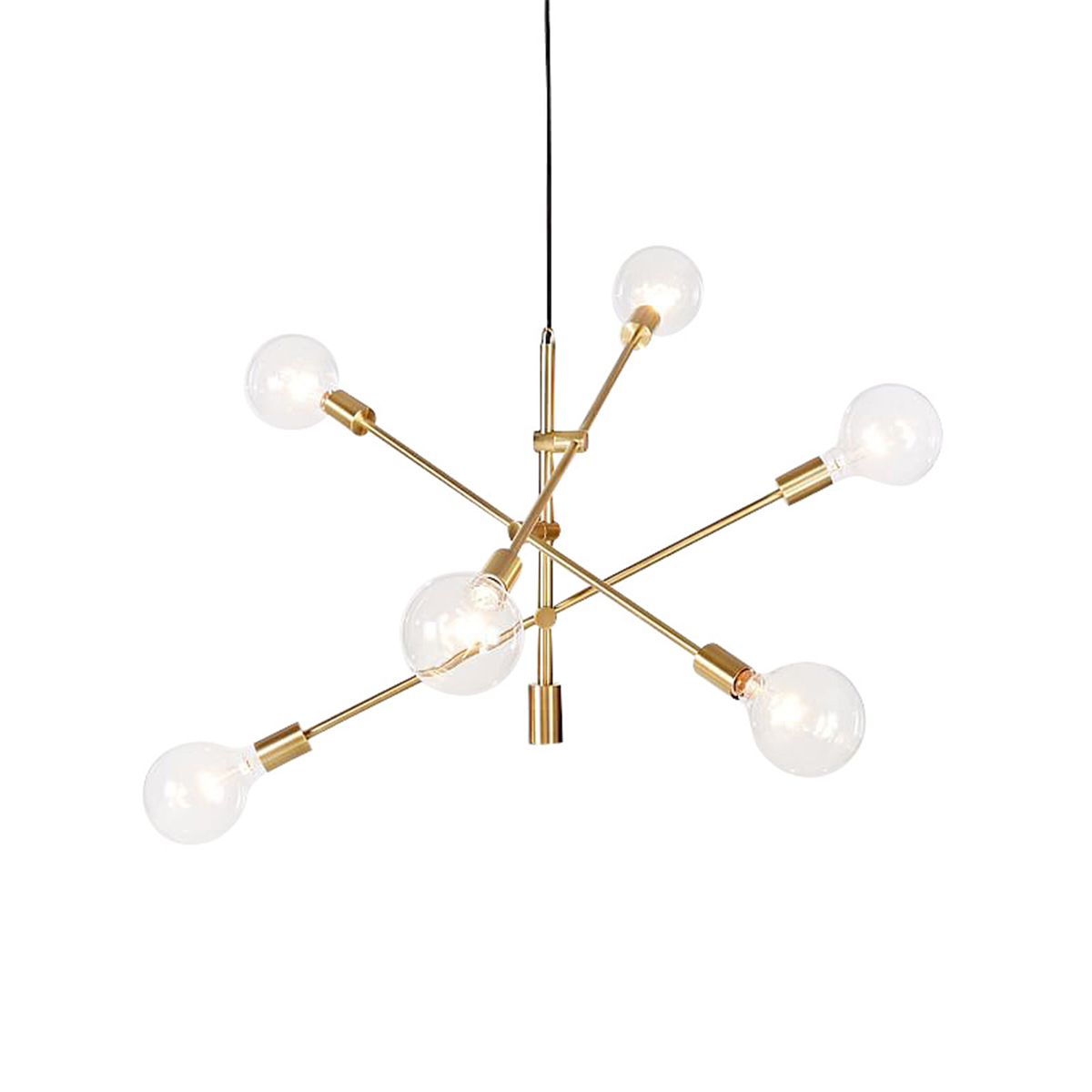Modern Chandeliers 6 Lights Pendant Lamp Metal Ceiling Modern Chandeliers 6 Lights Pendant Lamp Metal