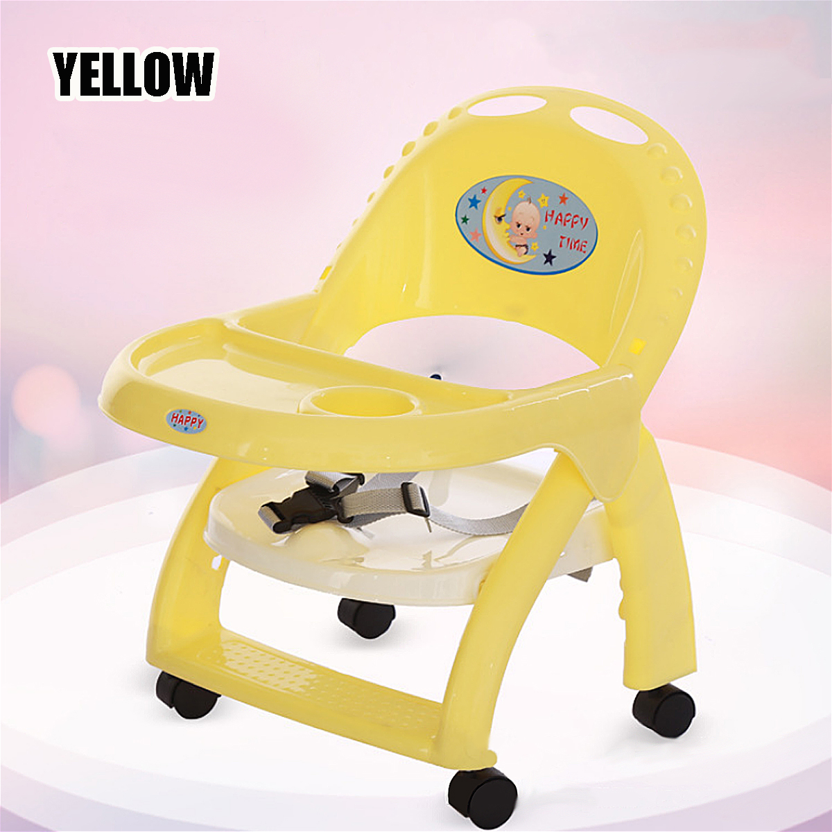 Foldable Baby High Chair Recline Feeding Highchair Height Adjule Foldable Baby High Chair Recline Feeding Highchair Height