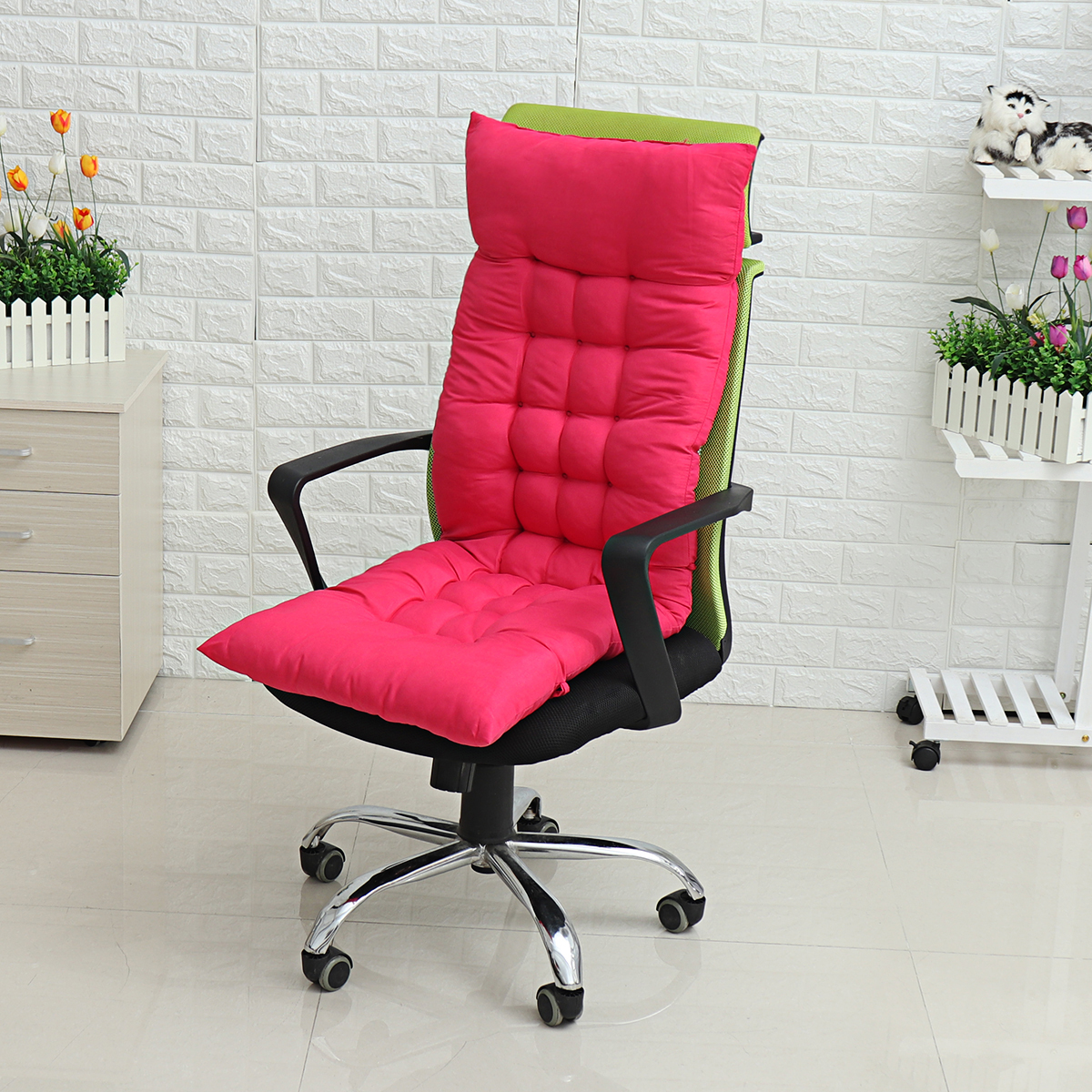 Bürosessel Kissen Dick Outdoor Terrasse Hinterhof Garten Lounge Sitz