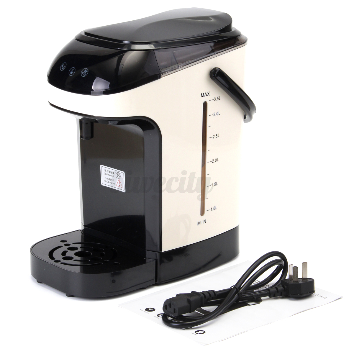 Instant Hot Water Boiler Dispenser Electric Heating Tea Coffee Maker Kettle 3.5L eBay