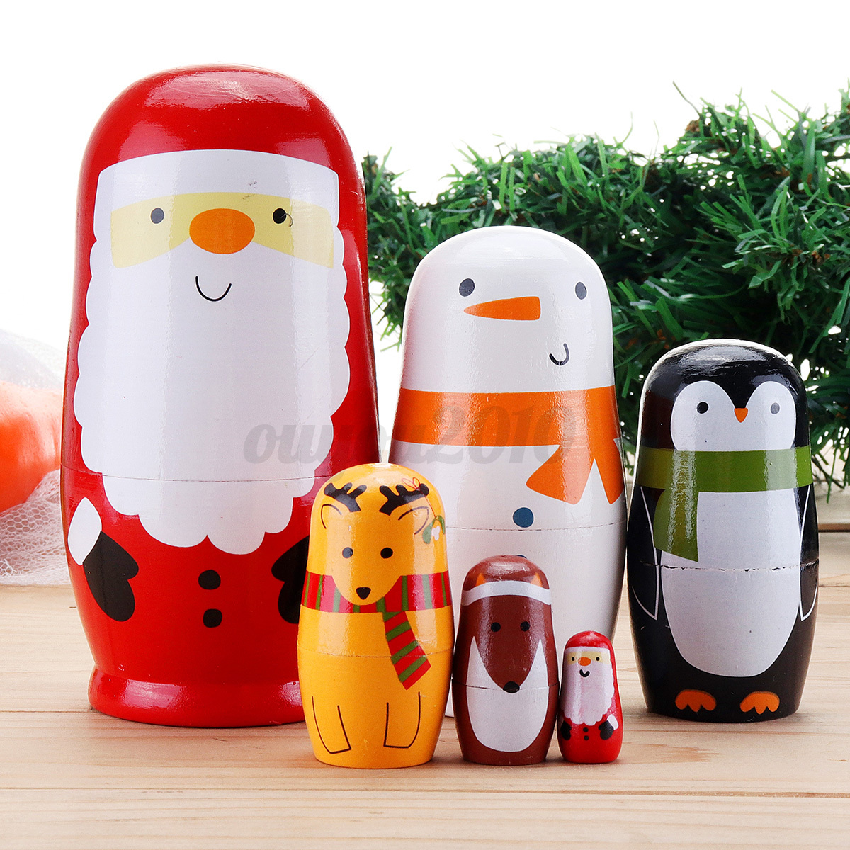 nesting snowman dolls