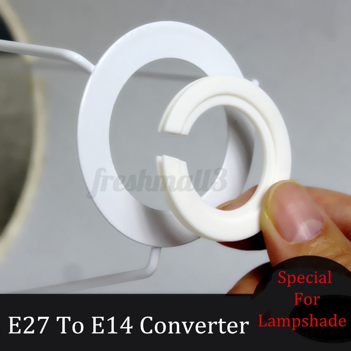 9 5 40cm Dia Diy Circular Lampshade Frame Ring Set E27 To E14 9 5 40cm Dia Diy Circular Lampshade Frame