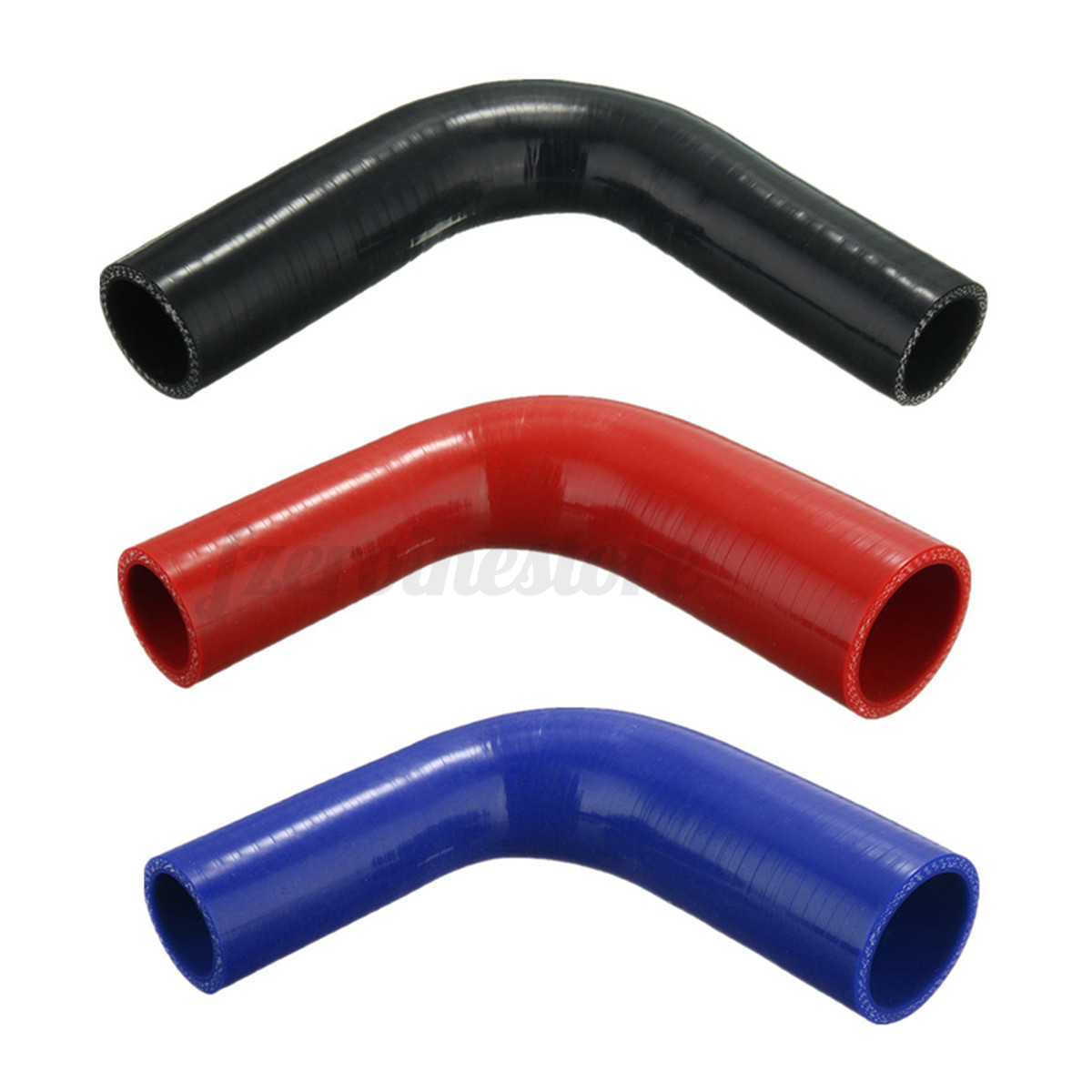 51mm ID Blue 90 Degree Silicone Elbow Reducing Hose 63mm AutoSiliconeHoses