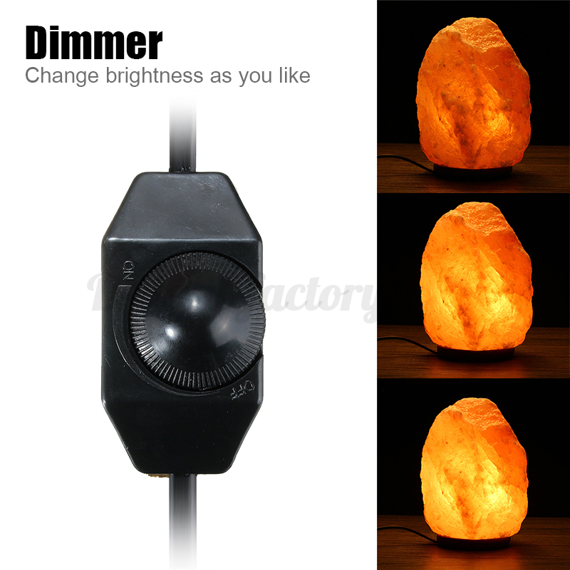 AU SWITCH CORD DIMMER ON/OFF BULB HIMALAYAN NIGHT LIGHT SALT LAMP REPLACEMENT