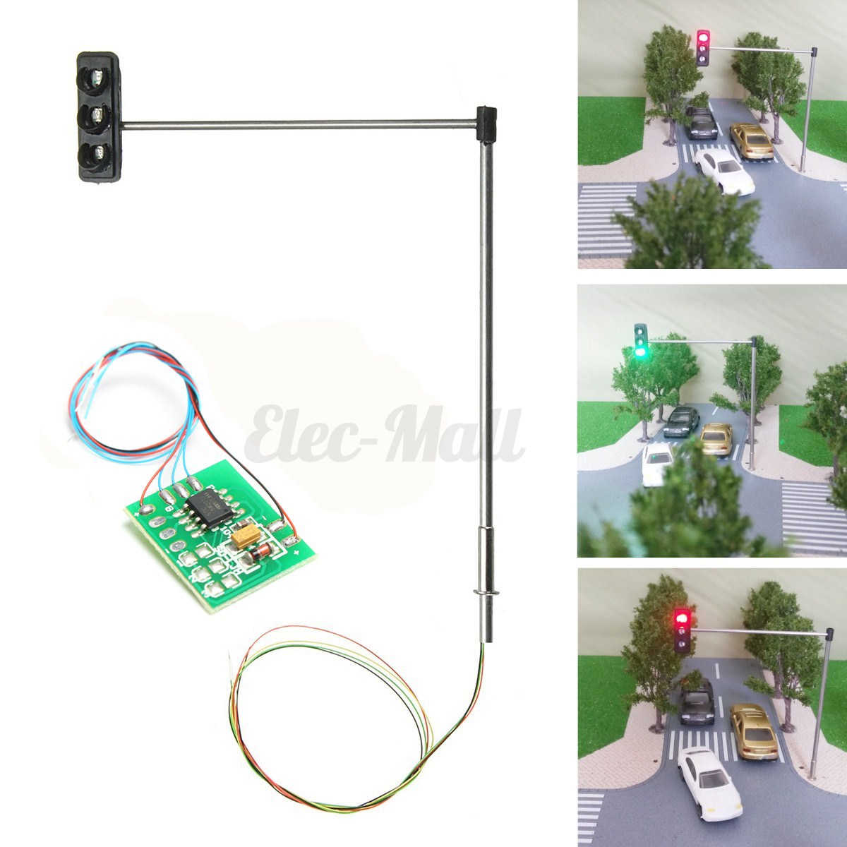 HO OO Scale Traffic Light Signal Model Train Architecture 