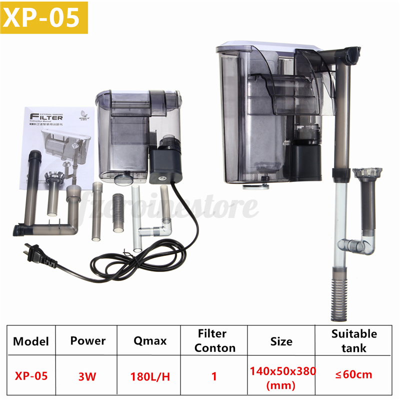 External-Hang-On-Filter-Surface-Skimmer-Waterfall-Nano-