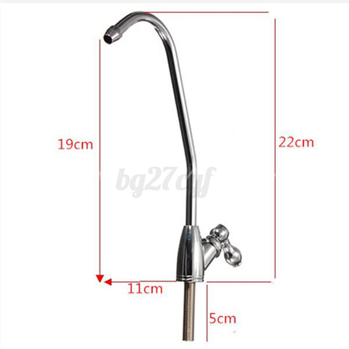 Chrome Finish Reverse Osmosis Drinking Water Filter Kitchen Sink