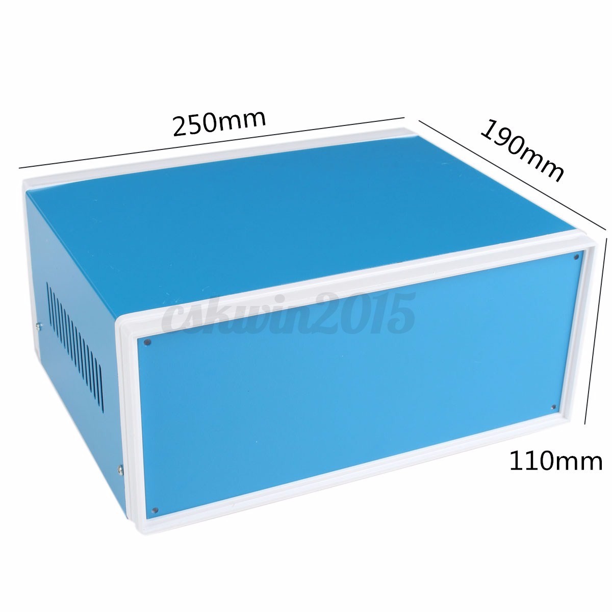 UK Metal Electronic Enclosures DIY Project Box Junction Case 250mmx190mmx110mm
