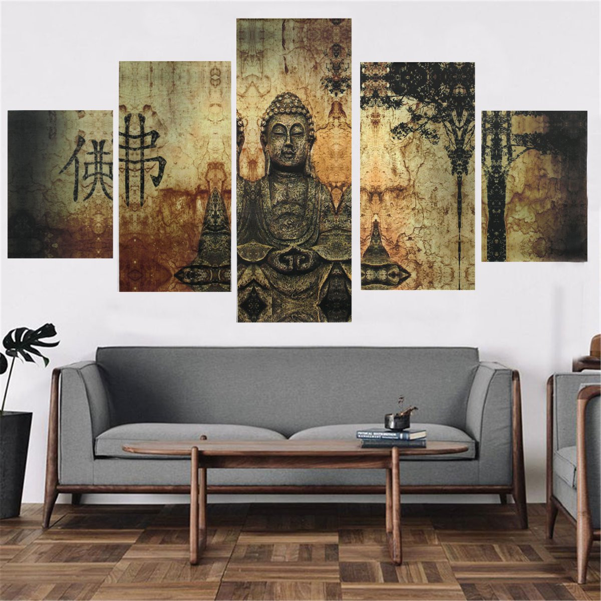 7 Types Modern Buddha Canvas Print Painting Picture Art Hanging Home 7 Types Modern Buddha Canvas Print Painting Picture