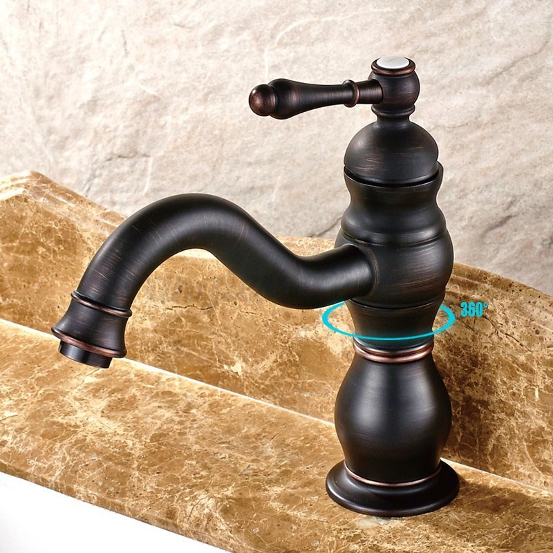 Oil Rubbed Bronze Bathroom Kitchen Sink Vessel Faucet Waterfall Oil Rubbed Bronze Bathroom Kitchen Sink Vessel Faucet