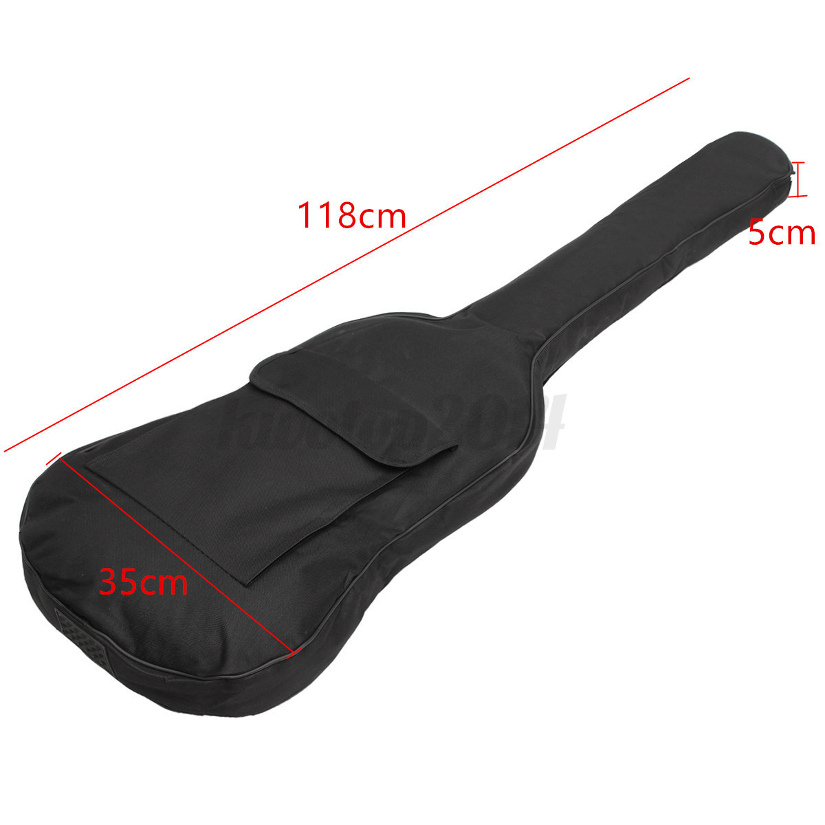 Doppelte Reise-Bügel-E-Bass-Gitarren-Tasche gepolsterte weiche Fall-Rucksack-Gig