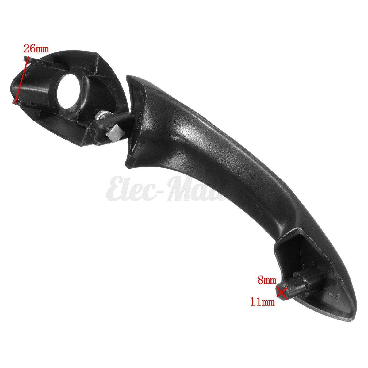 4pcs Front Driver Side Left Outside Exterior Door Handle For BMW X5 ... 4pcs Front Driver Side Left Outside Exterior Door Handle For BMW X5 ...