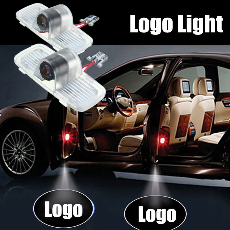 2x Led Door Welcome Laser Projector Light Shadow Logo For Honda Detail Image