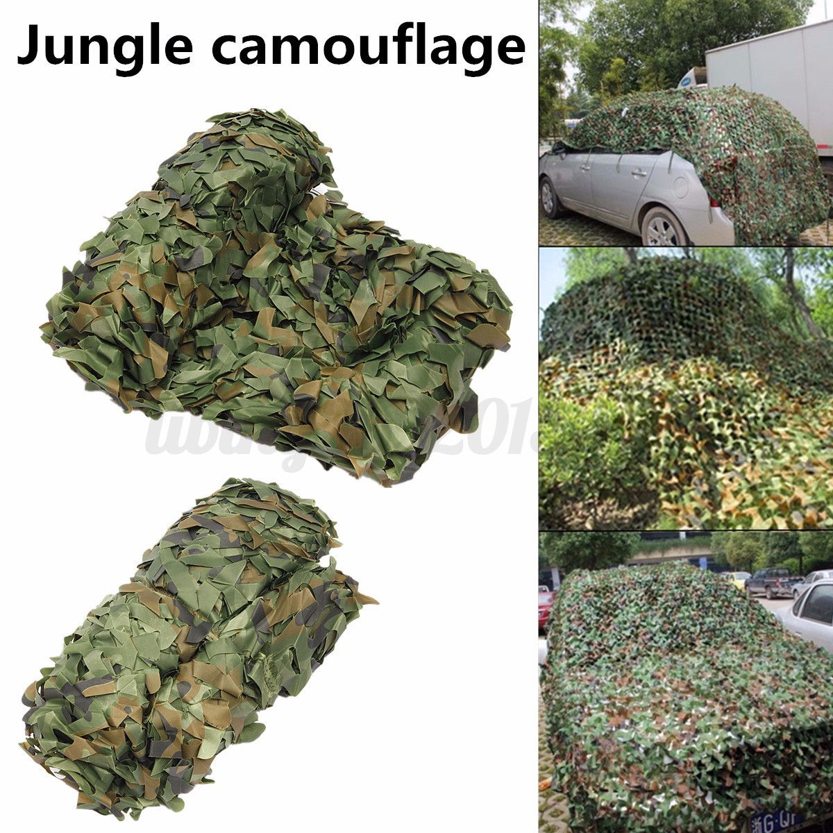 4 x 2m Camouflage Net Sichtschutz