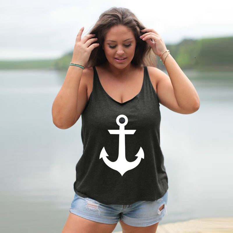 low cut sleeveless shirt