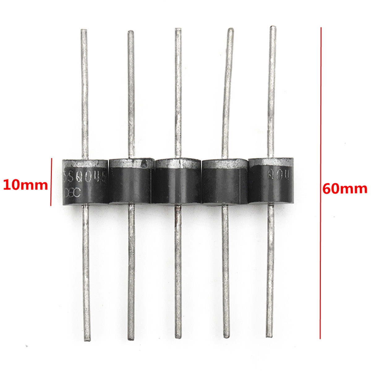 PER PANNELLI SOLARI 100x 15SQ045 DIODO SKOTTY SCHOTTKY BARRYER 15A 45V L 60MM