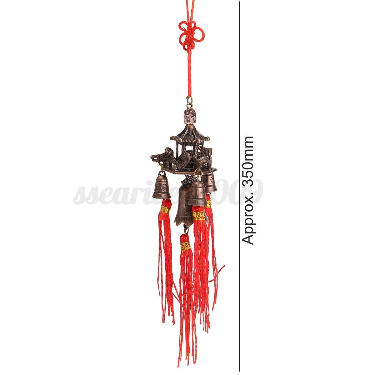 Feng Shui Bell Wind Chime Chinese Lucky Fortune Car Hanging Feng Shui Bell Wind Chime Chinese Lucky Fortune