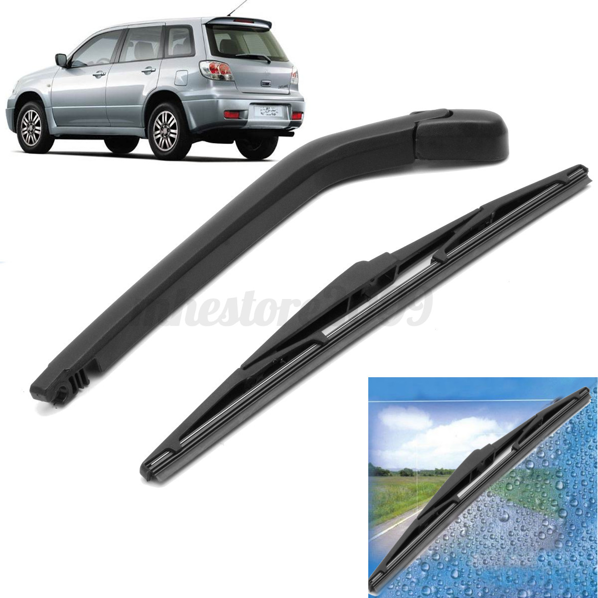 car rear wiper arm with cover blade for mitsubishi outlander 2 4at 2003 2006 car rear wiper arm with cover blade for mitsubishi outlander 2 4at 2003 2006