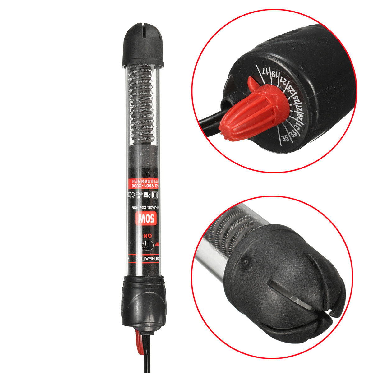 AU Aquarium Water Heater 25300W Submersible Fish Tank