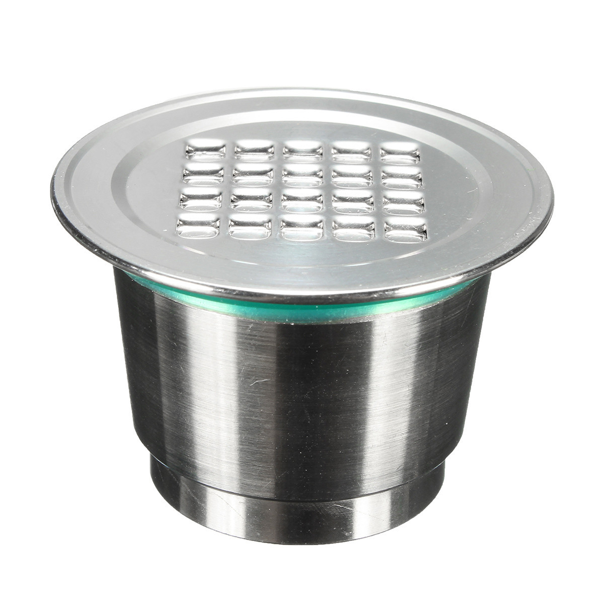 Cuillère Réutilisable Café Capsule Dosette Inox Brosse Pr NESPRESSO Machine