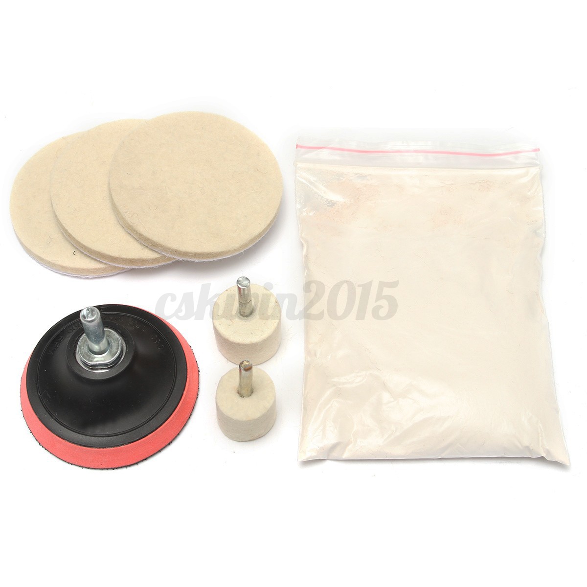 ... 4 Oz 120g Cerium Oxide Polishing Powder And 3 Felt Polishing Wheel Pad& Adapte Intl Daftar