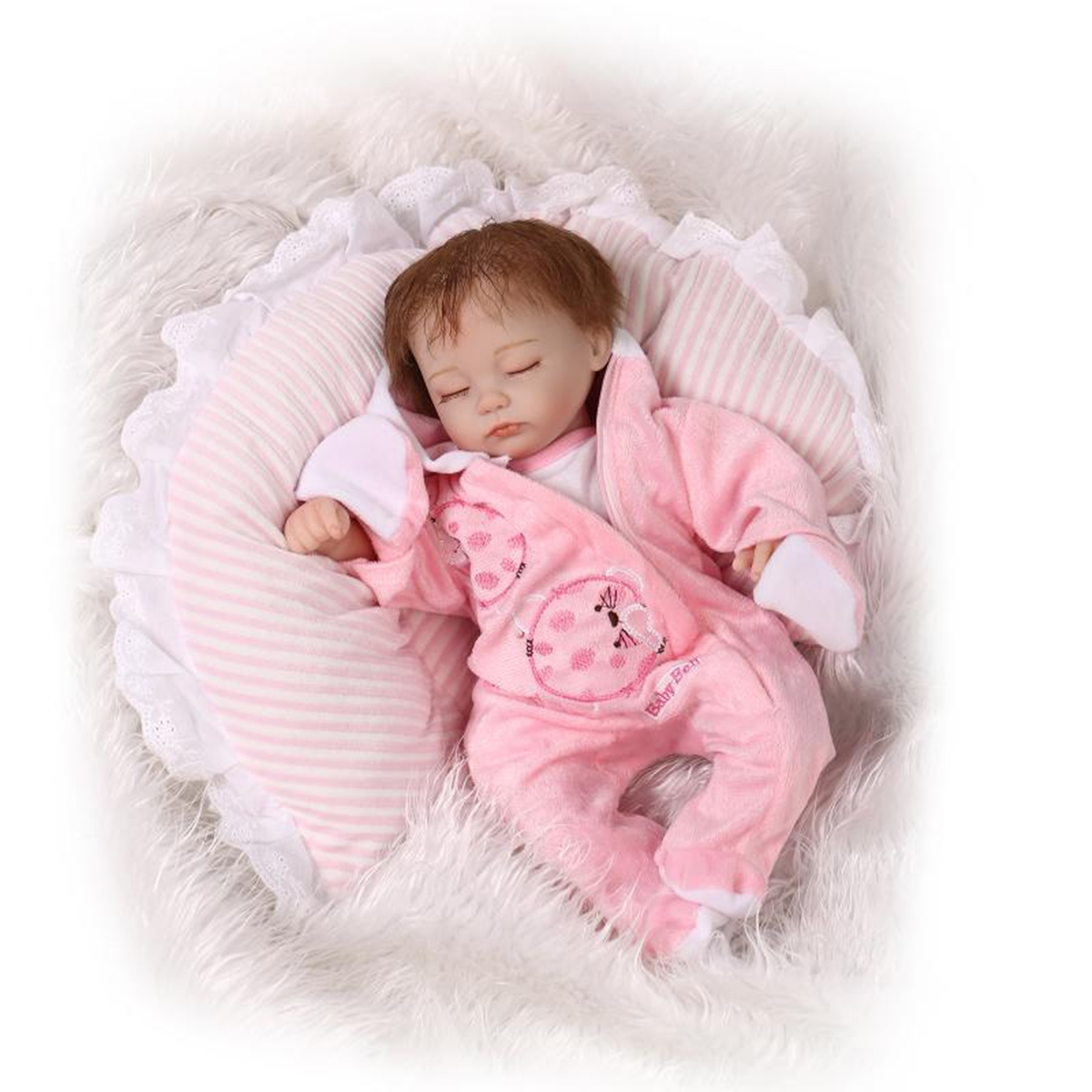 18/22" Realistic Newborn Baby Doll Reborn Soft Girl Boy ...