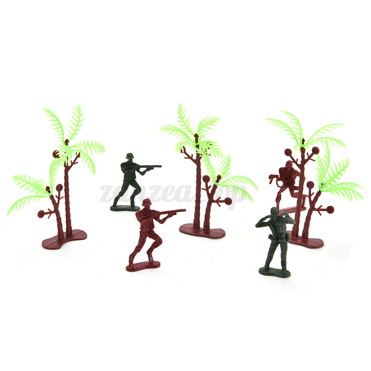 100pcs Militär Figuren Soldat Modell Spielzeug Armee-Kampf-Spiele Deko