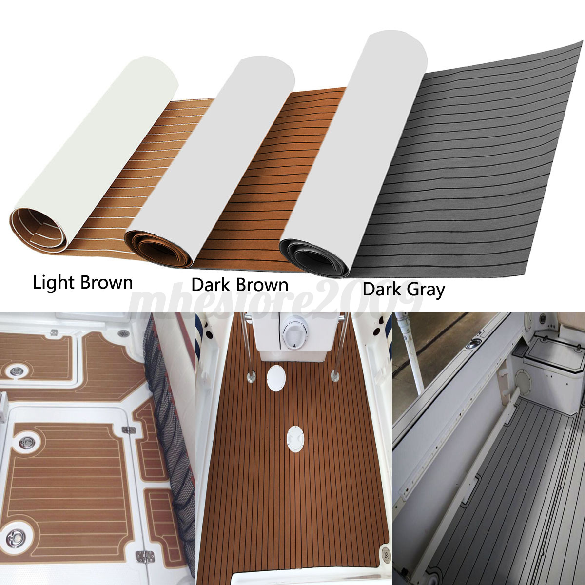 94" x35" Marine Boat Flooring EVA Foam Yacht Teak Decking ...